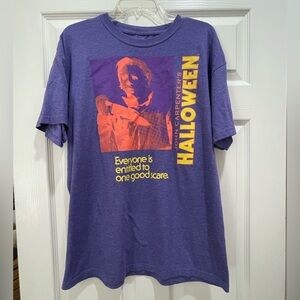 John Carpenter's Halloween Graphic Tee - Purple